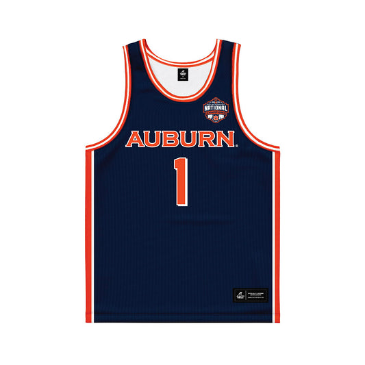 Auburn - NCAA Men's Basketball : - Basketball Jersey-0
