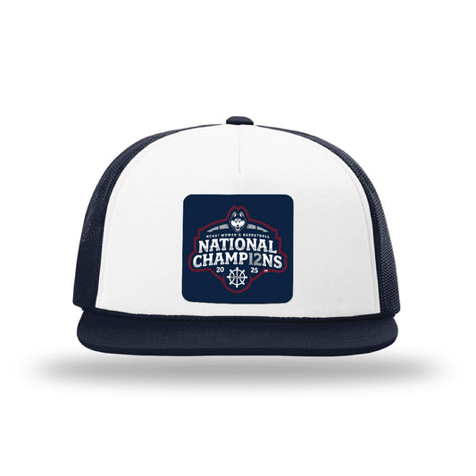 UConn - NCAA Women's Basketball : - Suede Foamie Trucker Cap-0