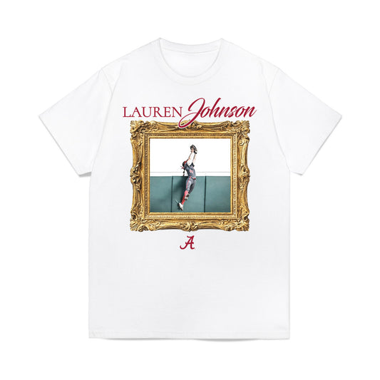 Alabama - NCAA Softball : Lauren Johnson - Collage Premium T-Shirt-0