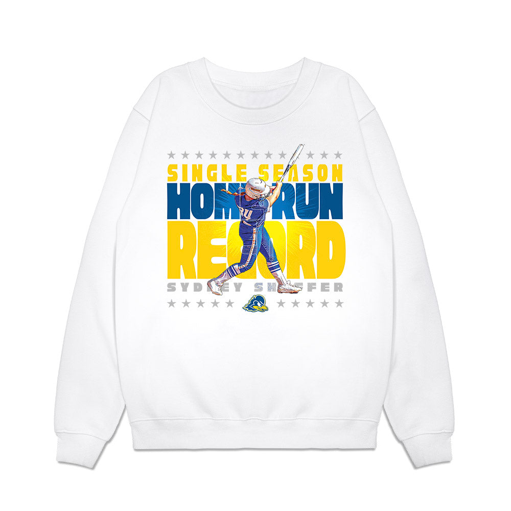 Delaware - NCAA Softball : Sydney Shaffer - Premium Crewneck Sweatshirt-0
