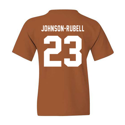 Texas - NCAA Football : Jordon Johnson-Rubell - Classic Shersey Youth T-Shirt-1