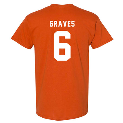 Texas - NCAA Women's Basketball : Sarah Graves - Classic Shersey T-Shirt-1