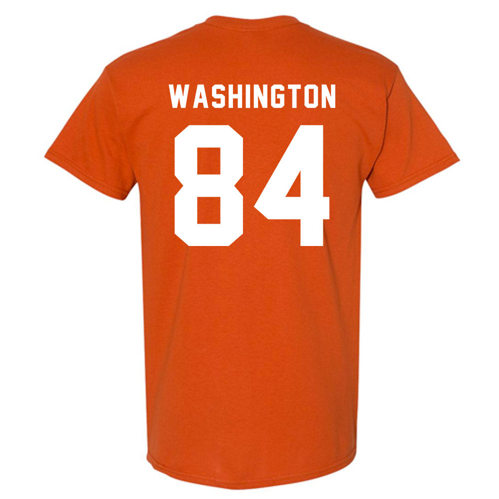 Texas - NCAA Football : Jordan Washington - Classic Shersey T-Shirt-1