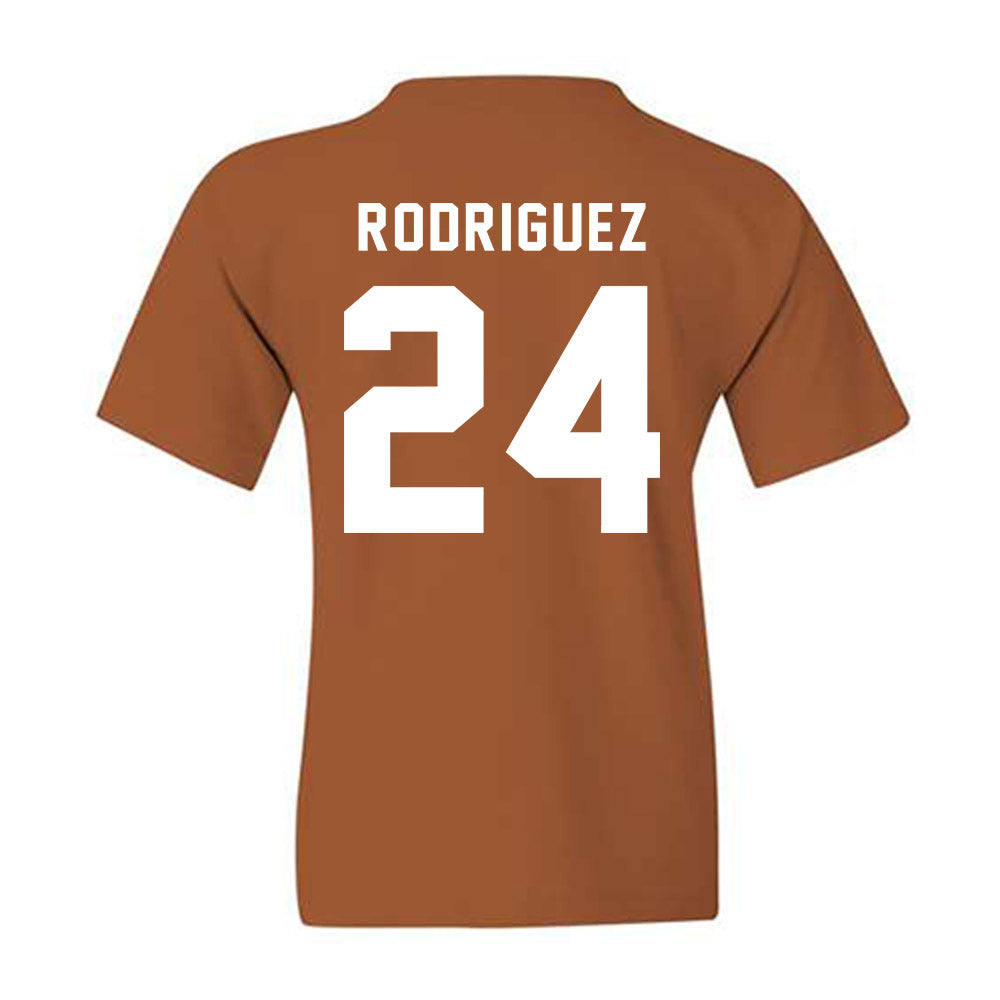 Texas - NCAA Baseball : Adrian Rodriguez - Classic Shersey Youth T-Shirt-1