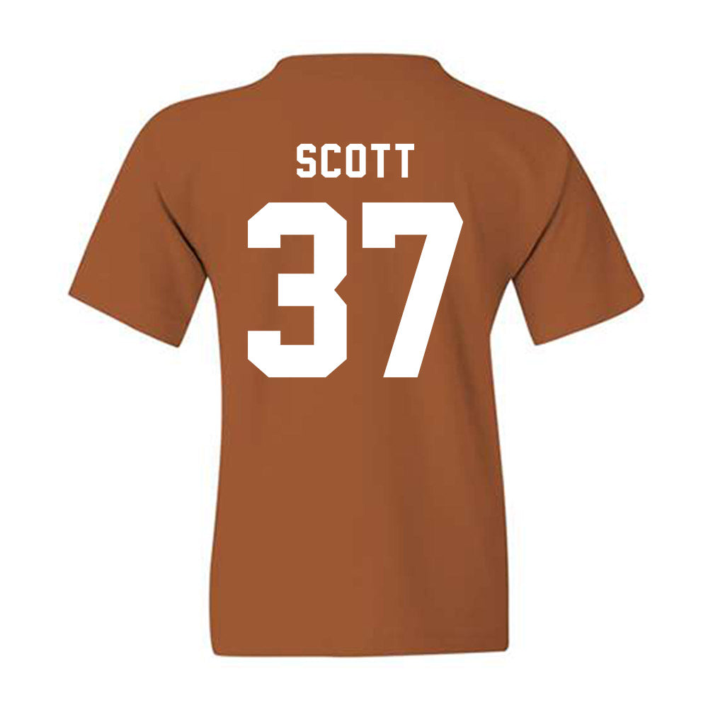 Texas - NCAA Baseball : Matt Scott - Classic Shersey Youth T-Shirt-1