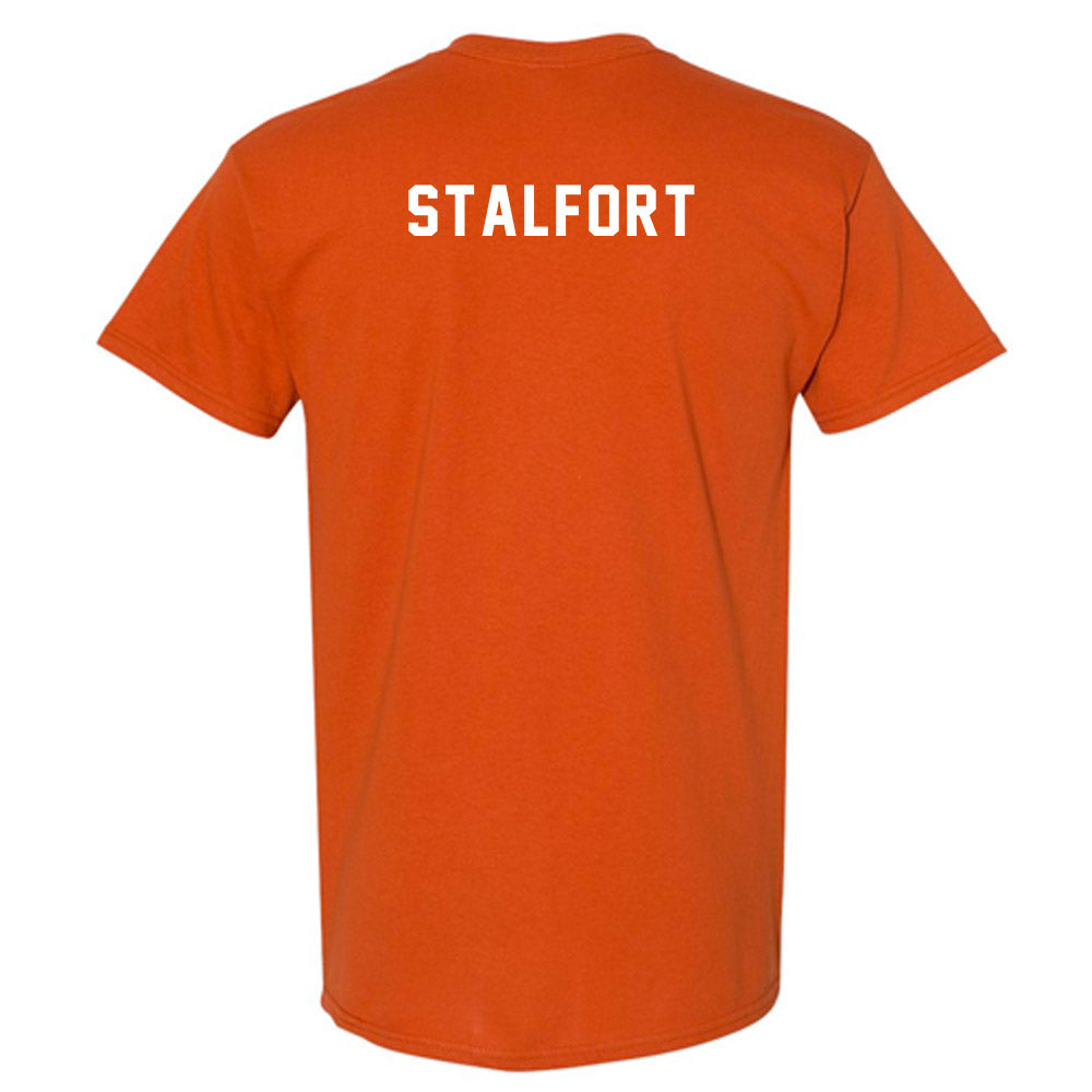 Texas - NCAA Women's Swimming & Diving : Amanda Stalfort - Classic Shersey T-Shirt-1