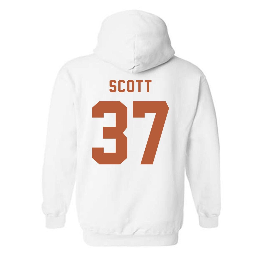 Texas - NCAA Baseball : Matt Scott - Classic Shersey Hooded Sweatshirt-1
