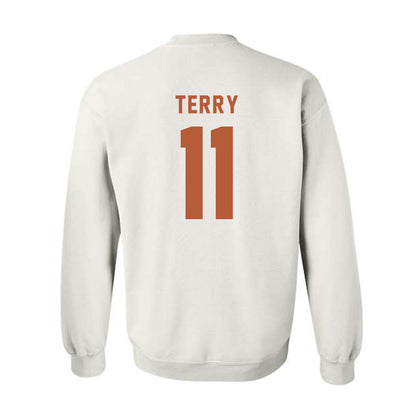 Texas - NCAA Football : Michael Terry - Classic Shersey Crewneck Sweatshirt-1