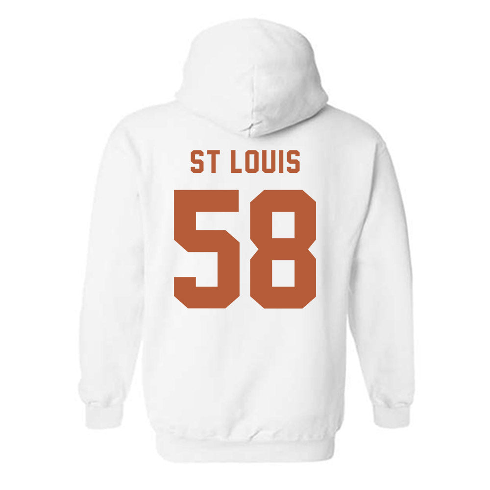 Texas - NCAA Football : Lance St Louis - Classic Shersey Hooded Sweatshirt-1
