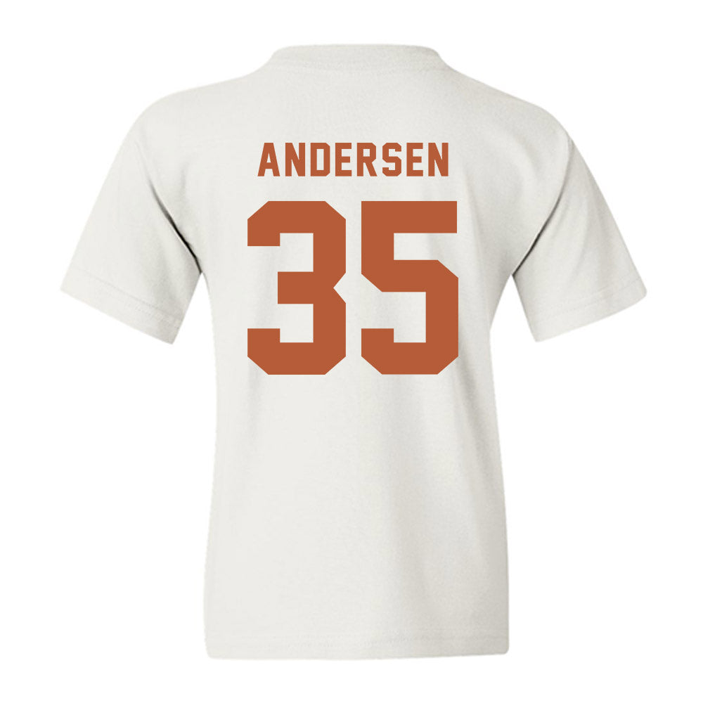 Texas - NCAA Football : Rett Andersen - Classic Shersey Youth T-Shirt-1