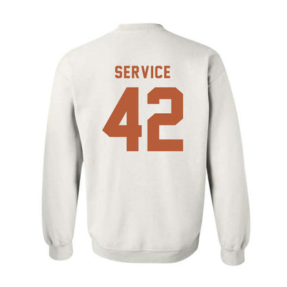 Texas - NCAA Baseball : Oliver Service - Classic Shersey Crewneck Sweatshirt-1