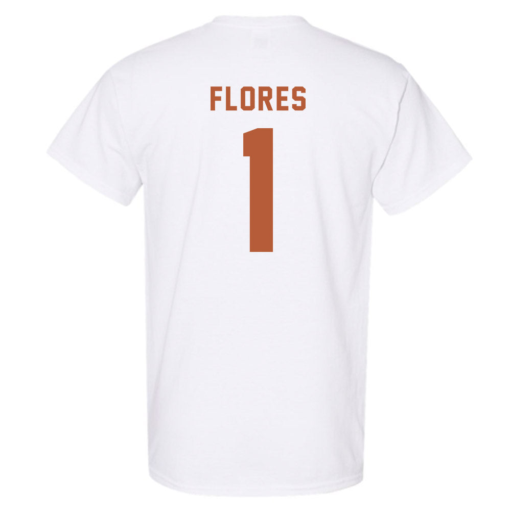 Texas - NCAA Baseball : jalin flores - Classic Shersey T-Shirt-1