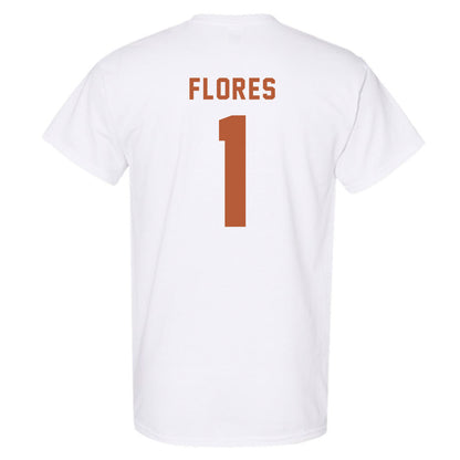 Texas - NCAA Baseball : jalin flores - Classic Shersey T-Shirt-1