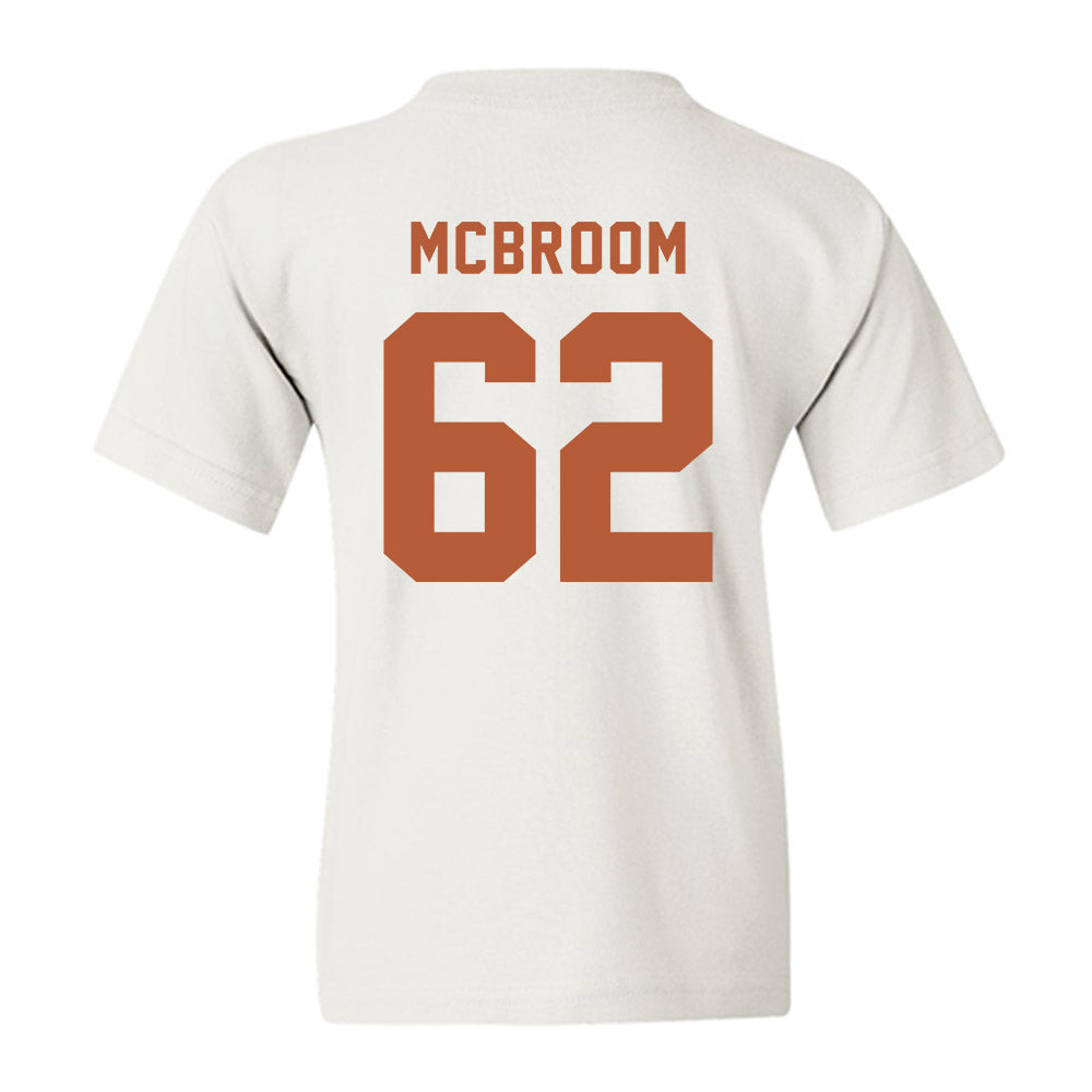 Texas - NCAA Football : Rick Mcbroom - Classic Shersey Youth T-Shirt-1