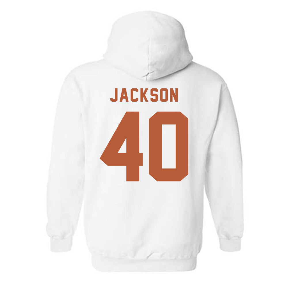 Texas - NCAA Football : Lance Jackson - Classic Shersey Hooded Sweatshirt-1