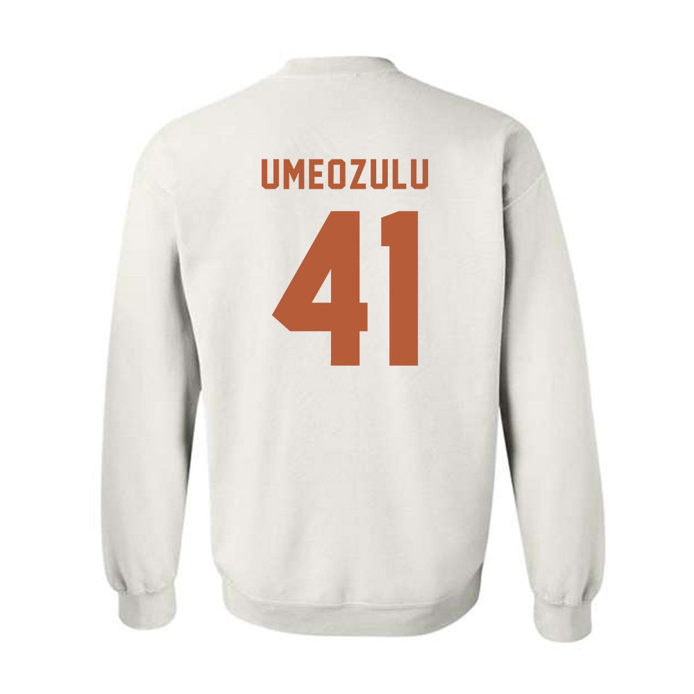 Texas - NCAA Football : Ziky Umeozulu - Classic Shersey Crewneck Sweatshirt-1