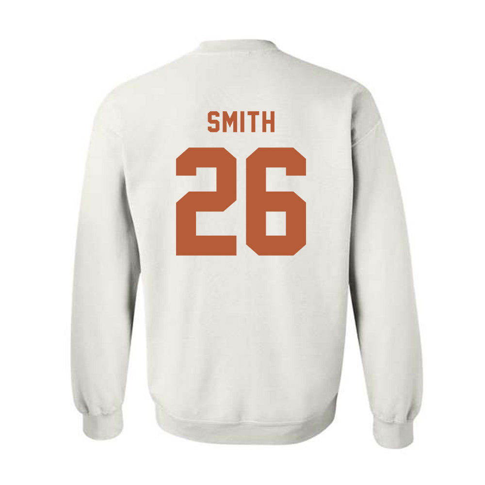 Texas - NCAA Football : Ty'Anthony Smith - Classic Shersey Crewneck Sweatshirt-1