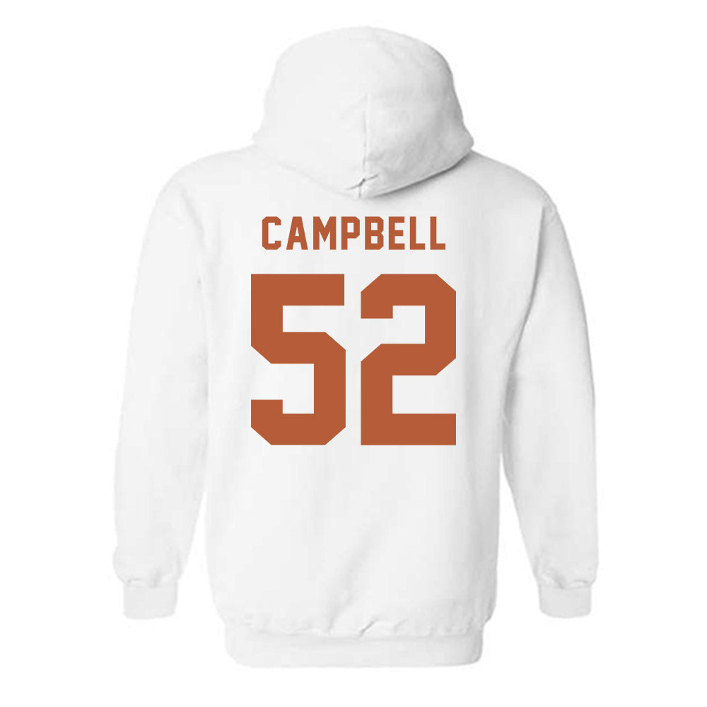Texas - NCAA Football : Dj Campbell - Classic Shersey Hooded Sweatshirt-1