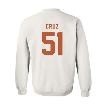Texas - NCAA Football : Daniel Cruz - Classic Shersey Crewneck Sweatshirt-1