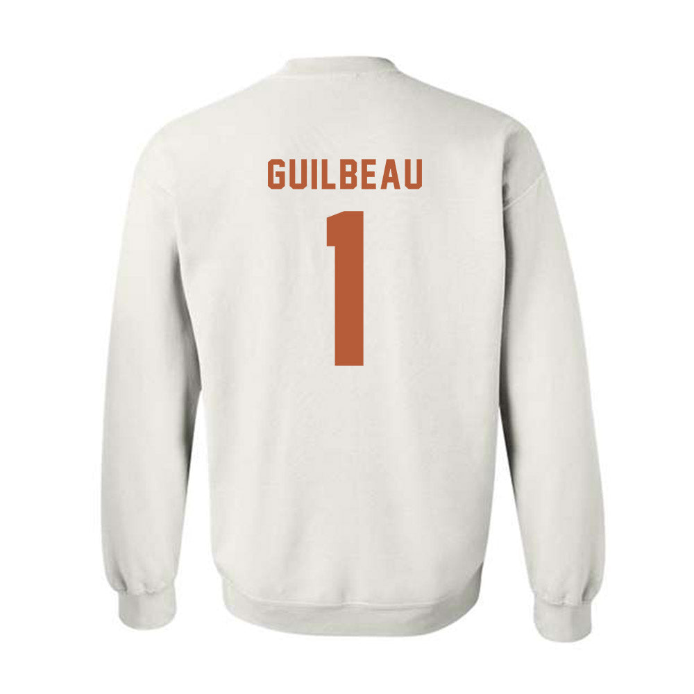 Texas - NCAA Football : Jaylon Guilbeau - Classic Shersey Crewneck Sweatshirt-1
