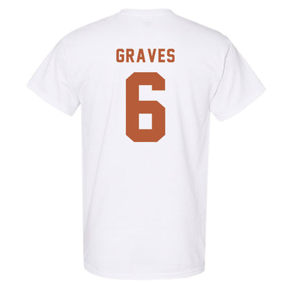 Texas - NCAA Women's Basketball : Sarah Graves - Classic Shersey T-Shirt-1