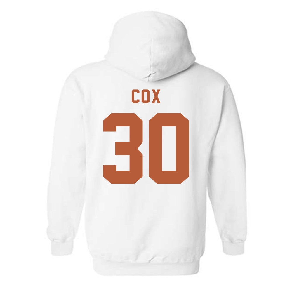 Texas - NCAA Women's Soccer : Sydney Cox - Classic Shersey Hooded Sweatshirt-1