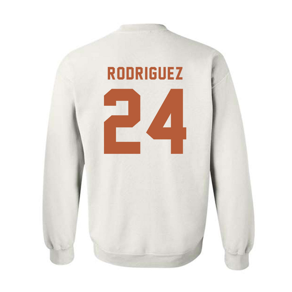 Texas - NCAA Baseball : Adrian Rodriguez - Classic Shersey Crewneck Sweatshirt-1