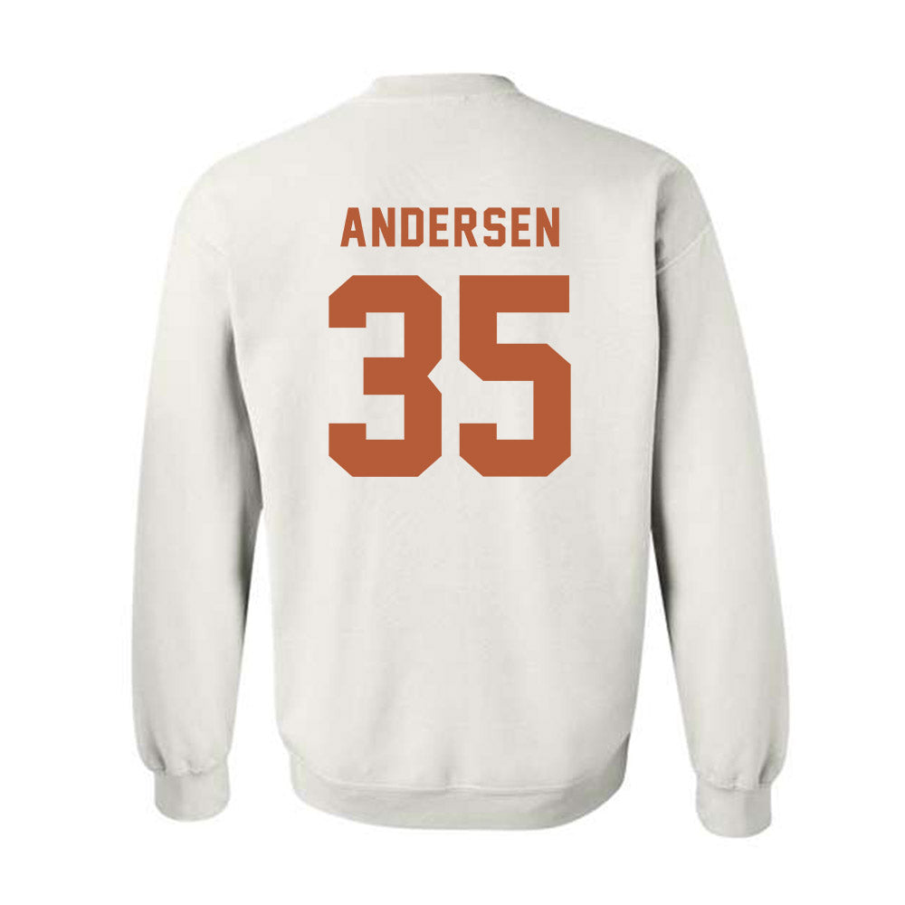 Texas - NCAA Football : Rett Andersen - Classic Shersey Crewneck Sweatshirt-1