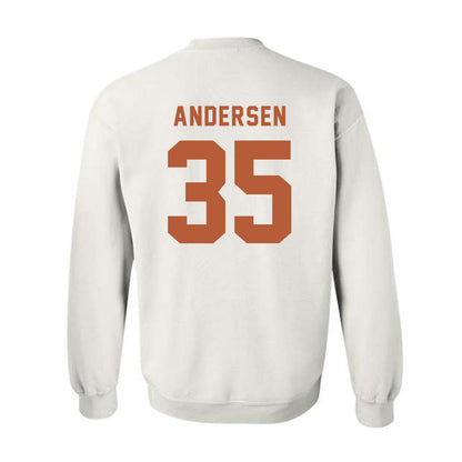 Texas - NCAA Football : Rett Andersen - Classic Shersey Crewneck Sweatshirt-1