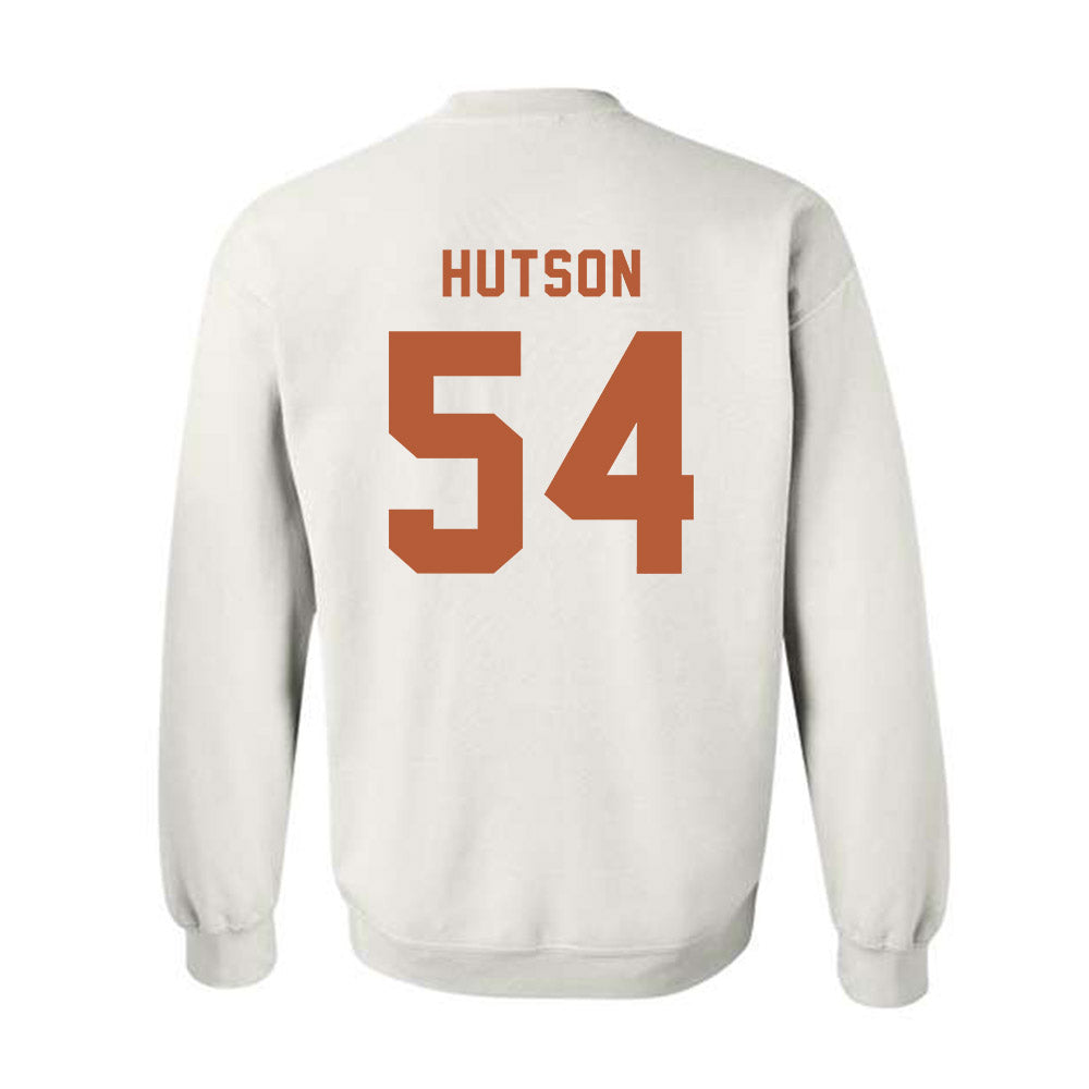 Texas - NCAA Football : Cole Hutson - Classic Shersey Crewneck Sweatshirt-1