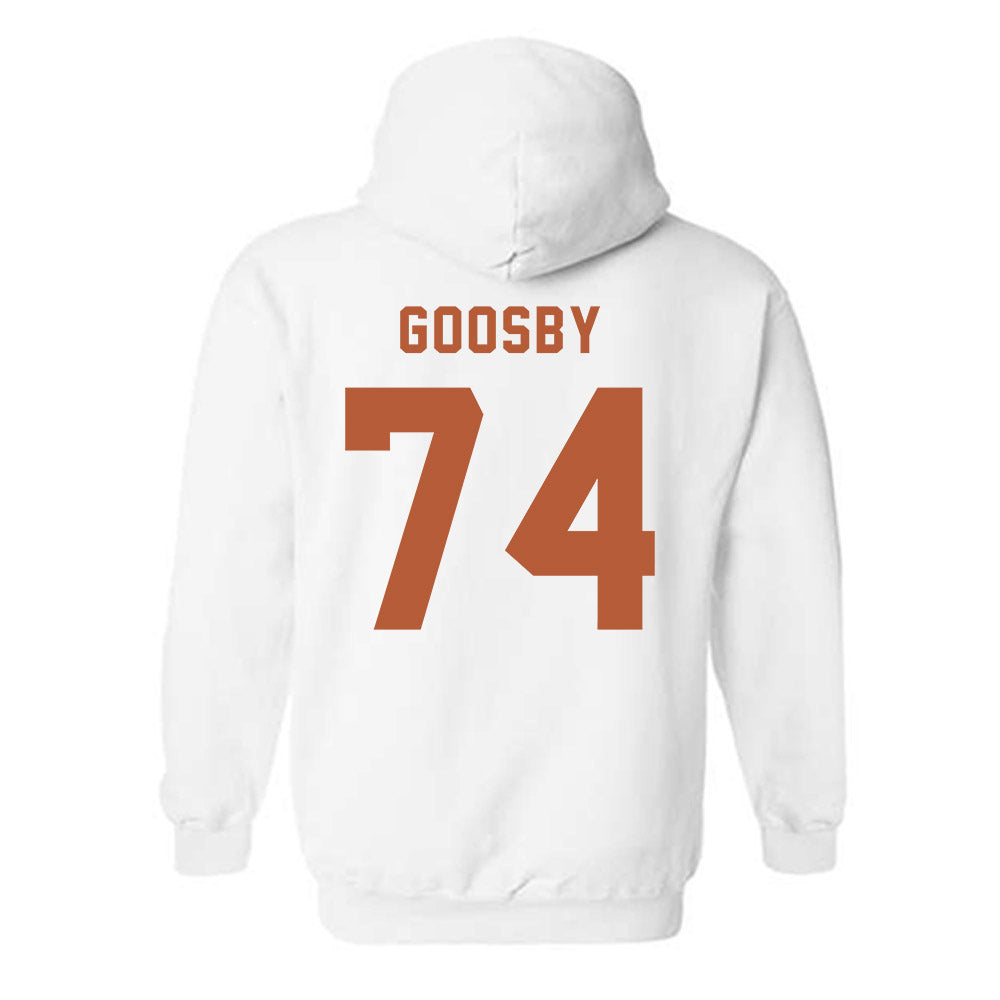 Texas - NCAA Football : Trevor Goosby - Classic Shersey Hooded Sweatshirt-1