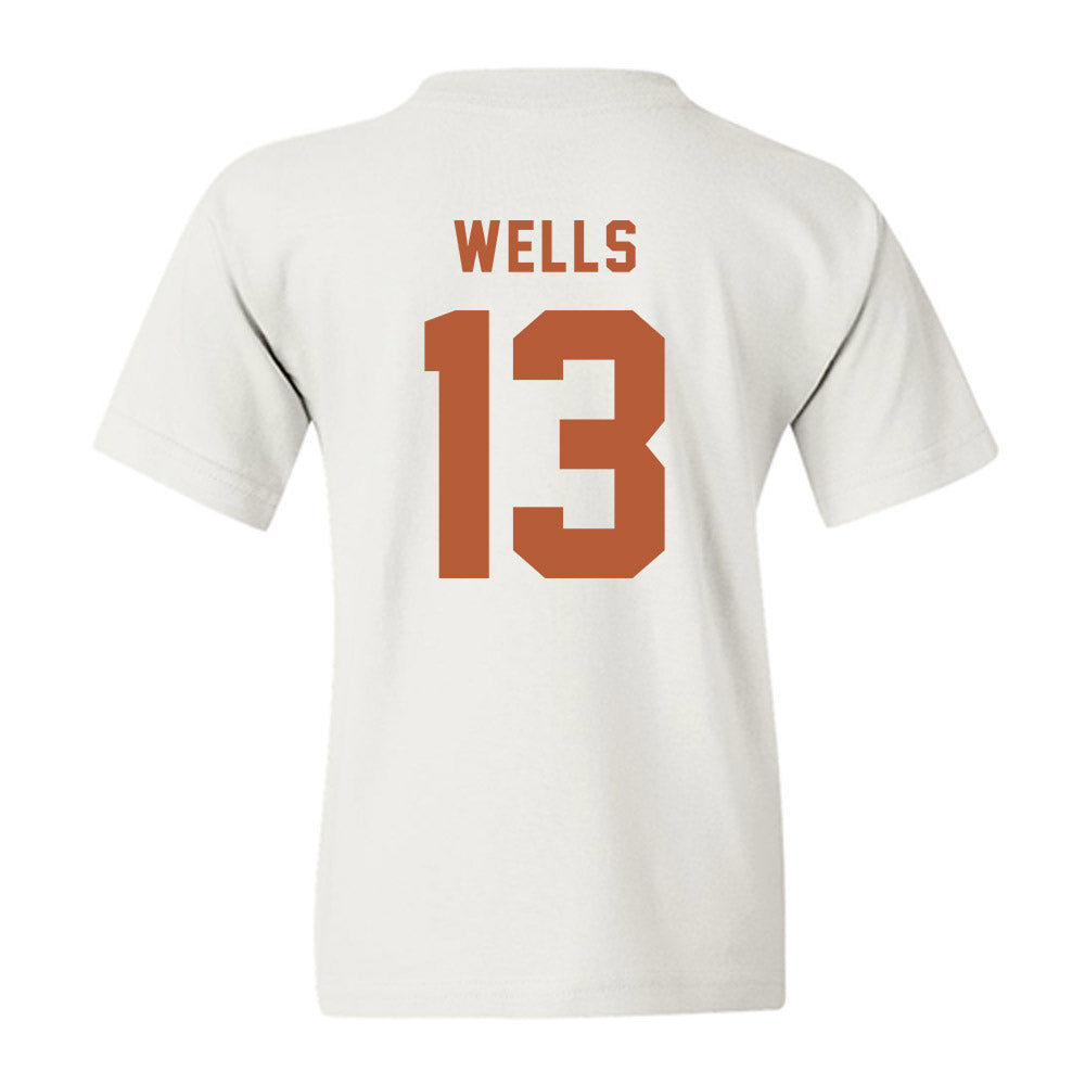Texas - NCAA Softball : Hannah Wells - Classic Shersey Youth T-Shirt-2