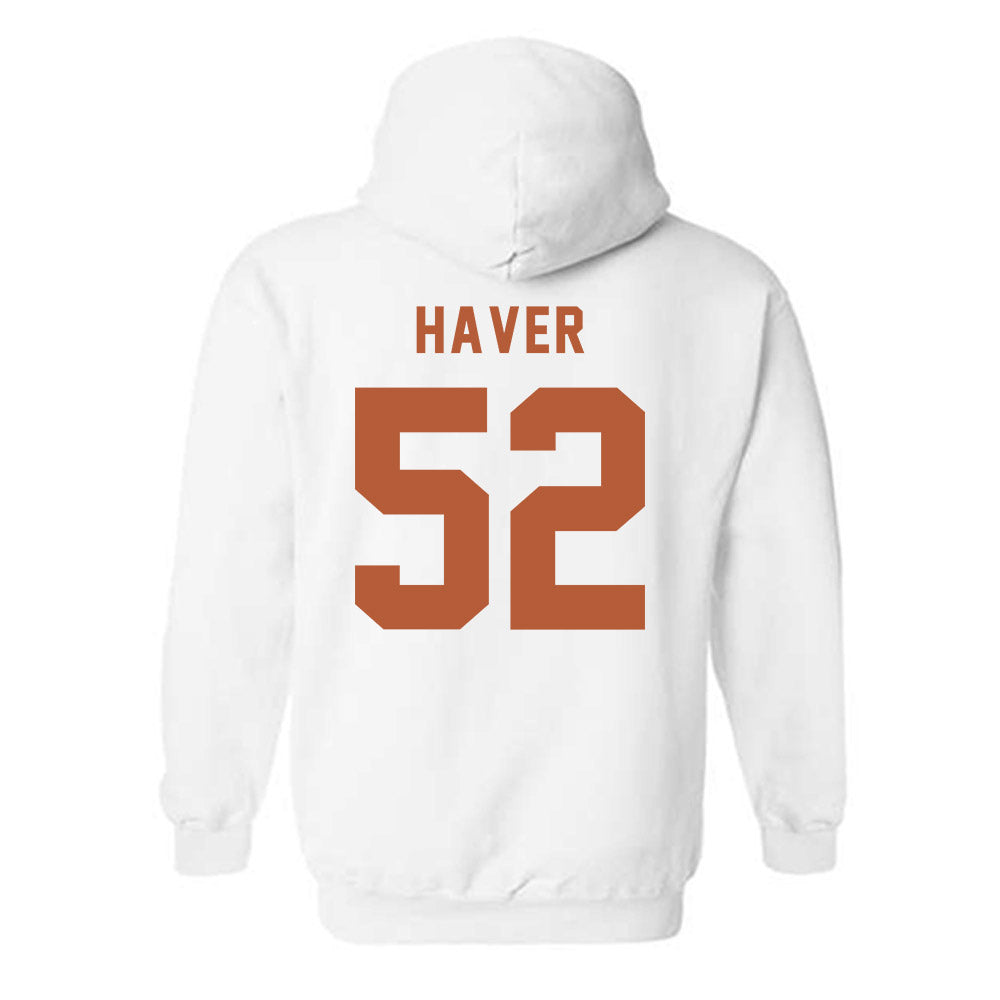 Texas - NCAA Football : Tate Haver - Classic Shersey Hooded Sweatshirt-1