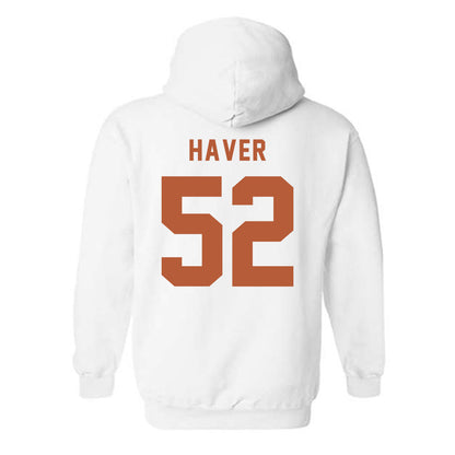 Texas - NCAA Football : Tate Haver - Classic Shersey Hooded Sweatshirt-1