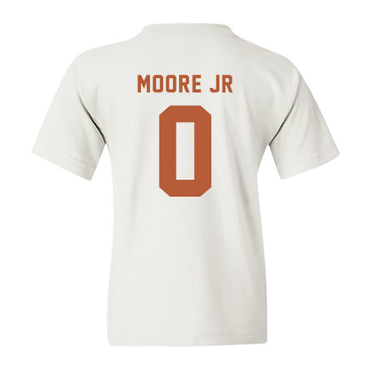 Texas - NCAA Football : Deandre Moore Jr - Classic Shersey Youth T-Shirt-1