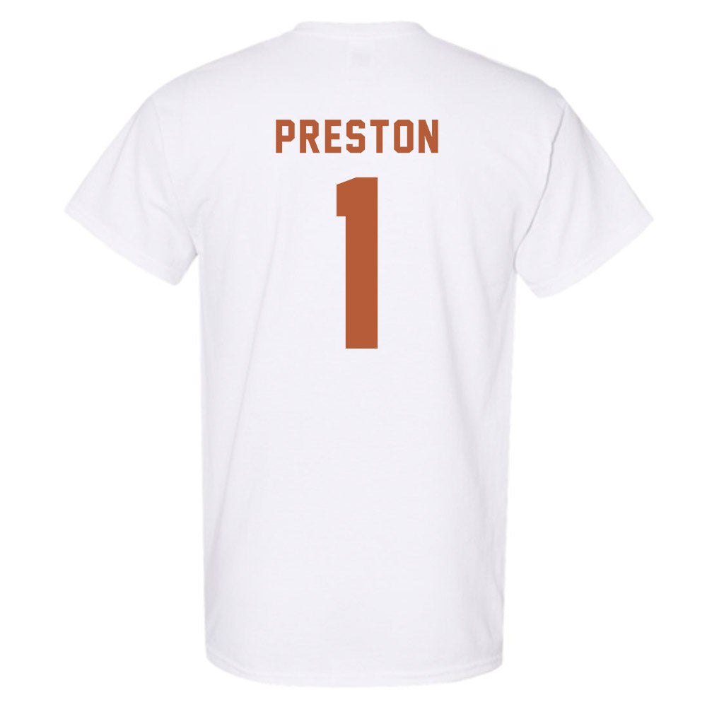 Texas - NCAA Women's Basketball : Bryanna Preston - Classic Shersey T-Shirt-1