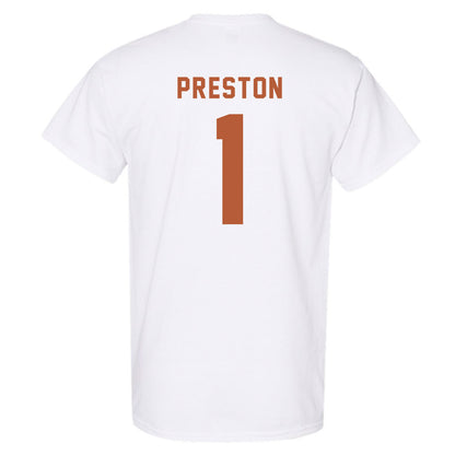 Texas - NCAA Women's Basketball : Bryanna Preston - Classic Shersey T-Shirt-1
