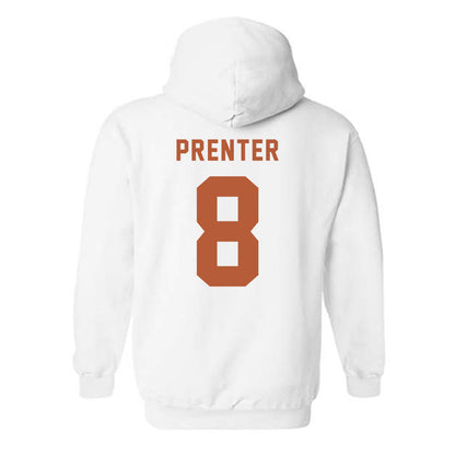 Texas - NCAA Women's Basketball : Grace Prenter - Classic Shersey Hooded Sweatshirt-1