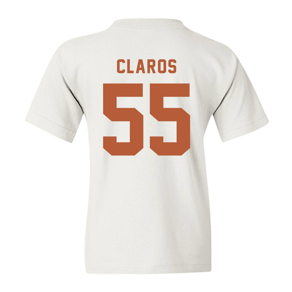 Texas - NCAA Women's Soccer : Sophia Claros - Classic Shersey Youth T-Shirt-1