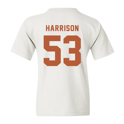 Texas - NCAA Baseball : Luke Harrison - Classic Shersey Youth T-Shirt-1