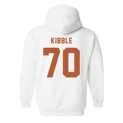 Texas - NCAA Football : Nate Kibble - Classic Shersey Hooded Sweatshirt-1