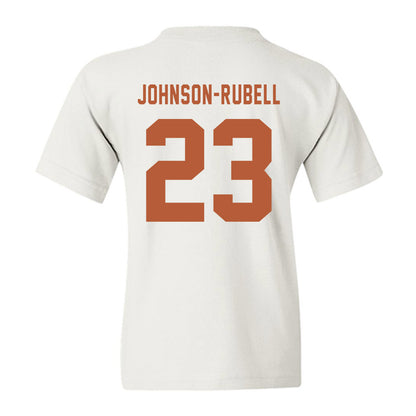 Texas - NCAA Football : Jordon Johnson-Rubell - Classic Shersey Youth T-Shirt-1