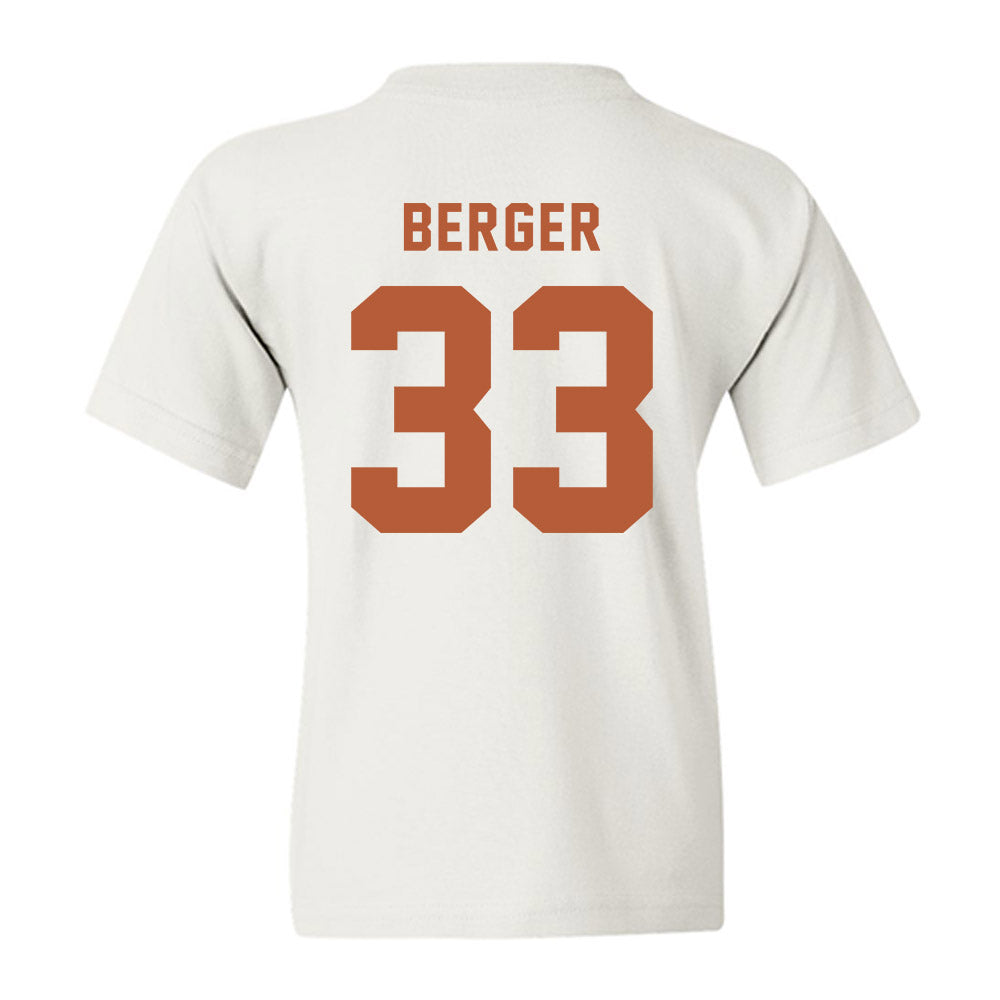 Texas - NCAA Football : Carson Berger - Classic Shersey Youth T-Shirt-1