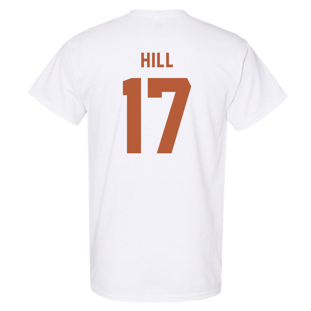 Texas - NCAA Baseball : Will Hill - Classic Shersey T-Shirt-3