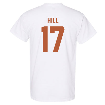 Texas - NCAA Baseball : Will Hill - Classic Shersey T-Shirt-3