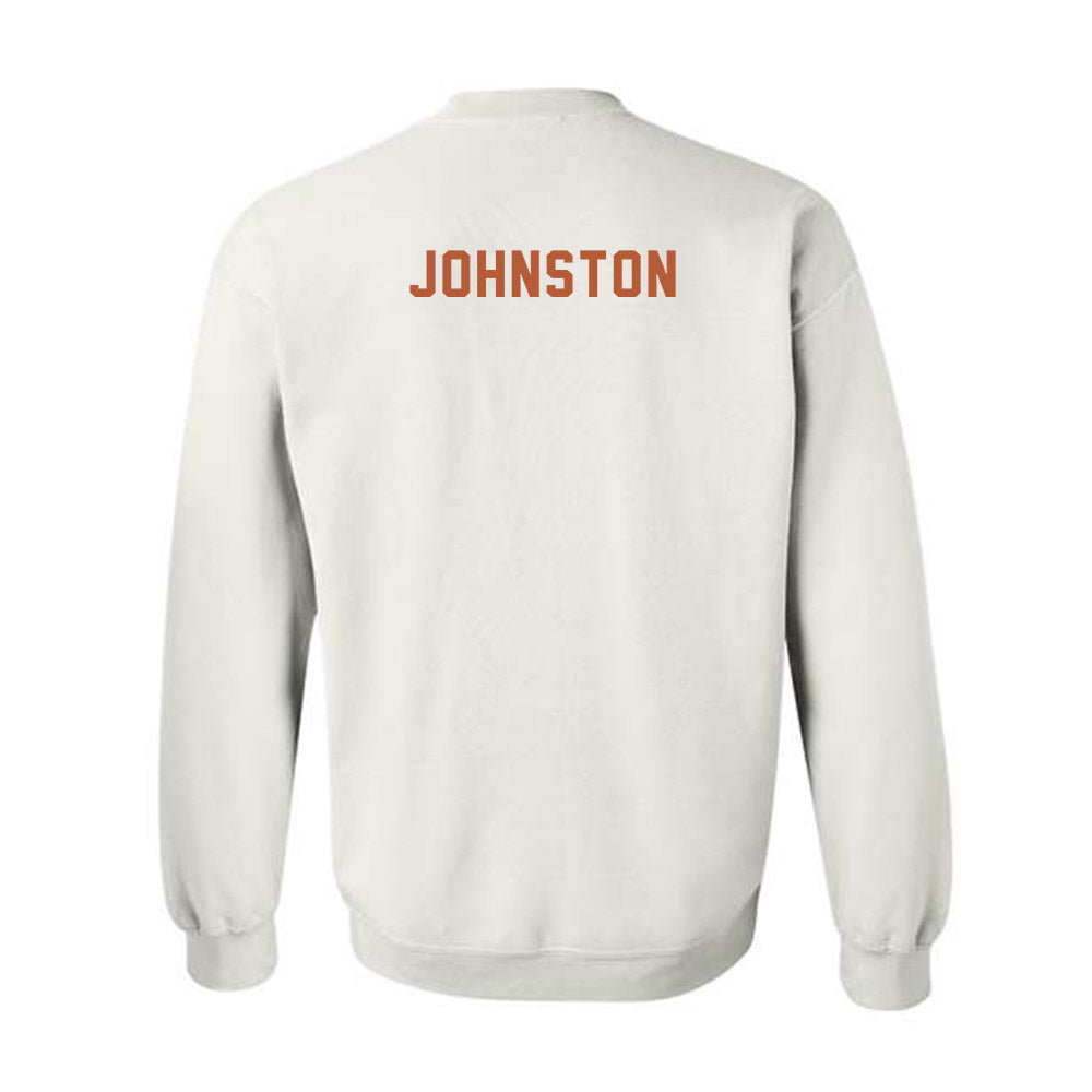 Texas - NCAA Men's Swimming & Diving : David Johnston - Classic Shersey Crewneck Sweatshirt-1