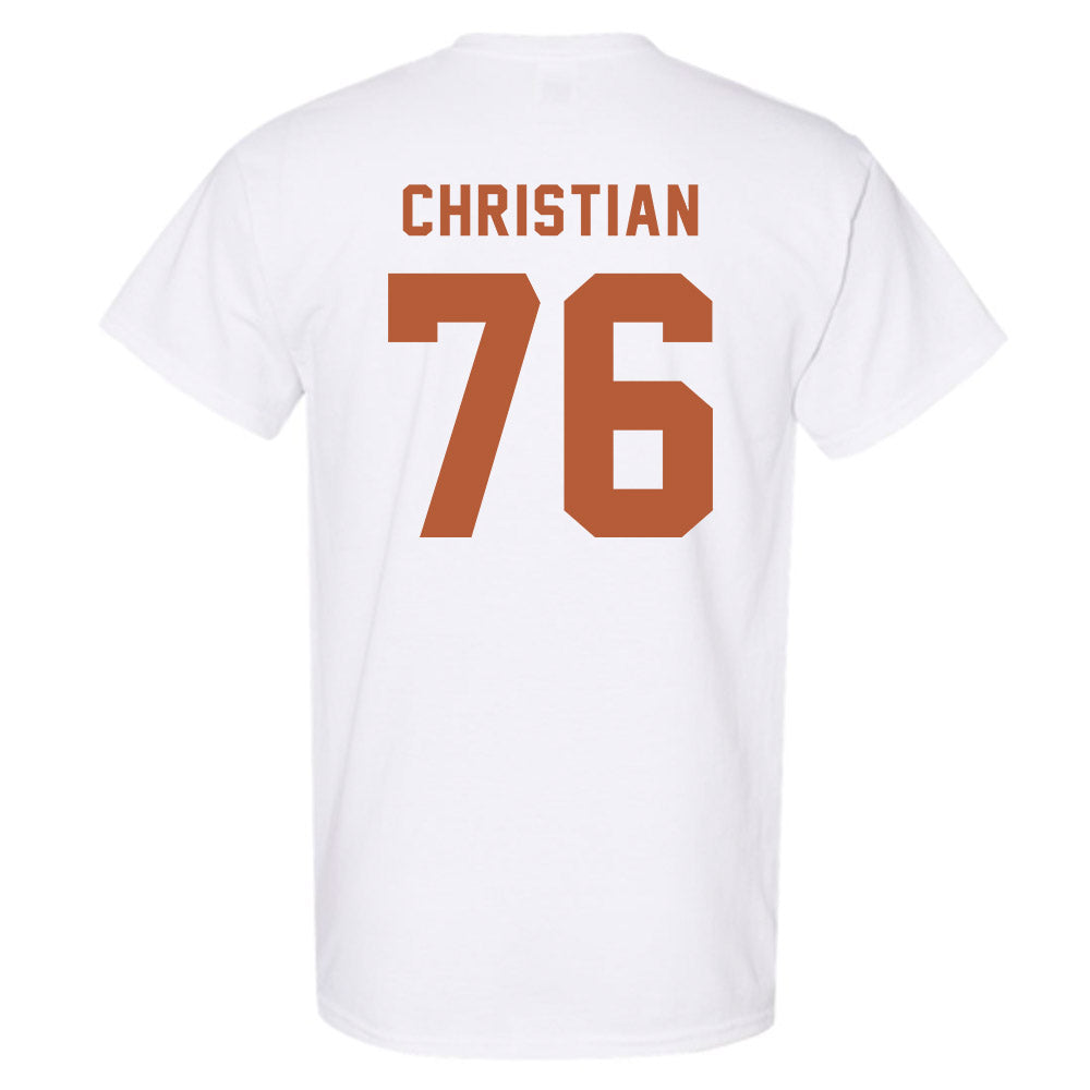 Texas - NCAA Football : Jackson Christian - Classic Shersey T-Shirt-1