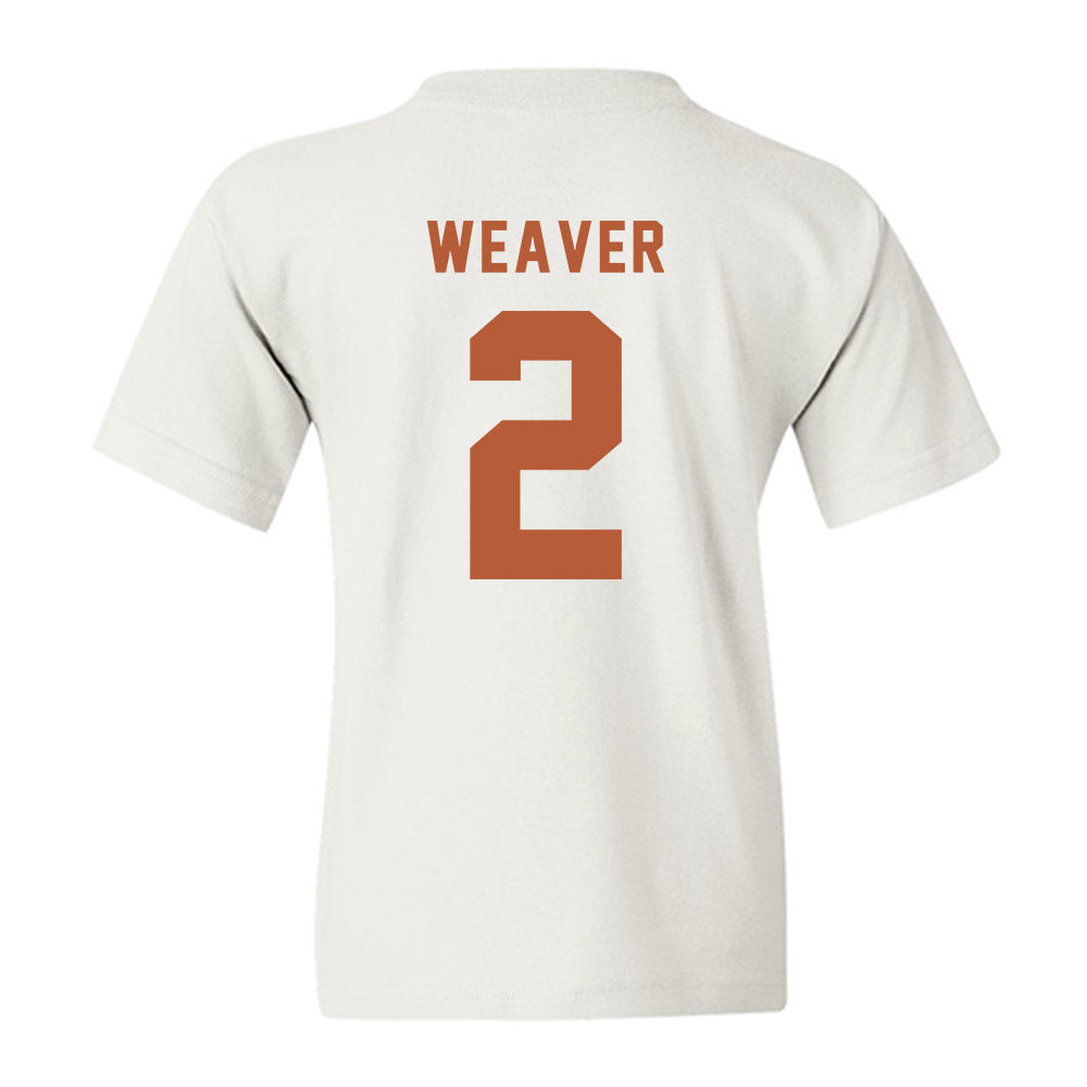 Texas - NCAA Men's Basketball : Chendall Weaver - Classic Shersey Youth T-Shirt-1