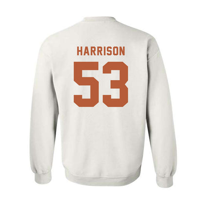 Texas - NCAA Baseball : Luke Harrison - Classic Shersey Crewneck Sweatshirt-1