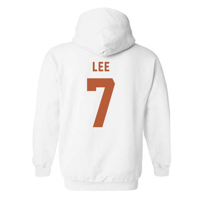 Texas - NCAA Women's Basketball : Jordan Lee - Classic Shersey Hooded Sweatshirt-1